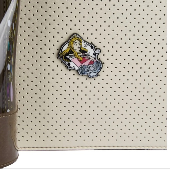 Loungefly Disney Princess Sleeping Beauty Pin Trader Collector Backpack - Picture 7 of 7
